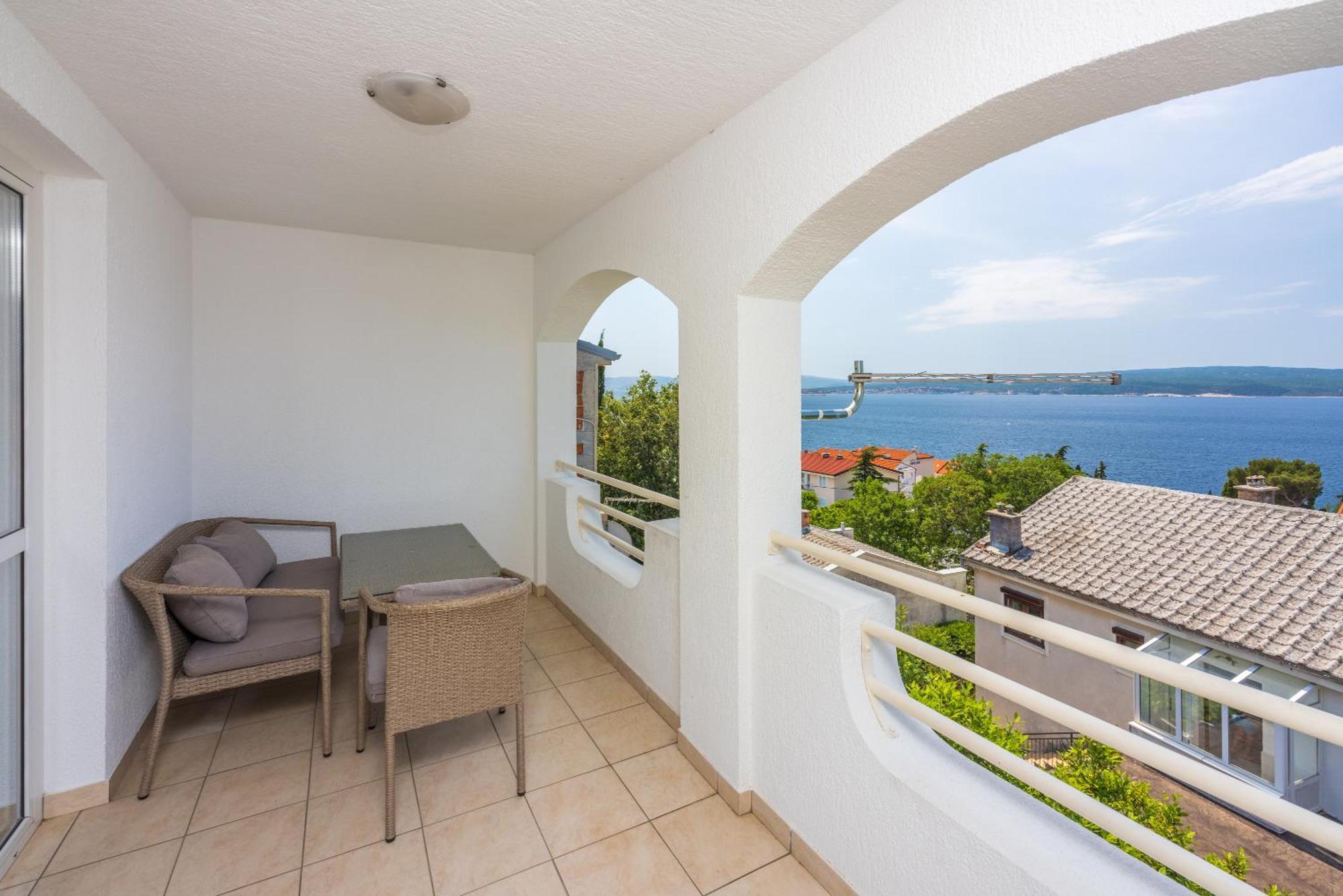Apartments Obradovic Dramalj Zewnętrze zdjęcie